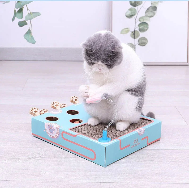 Cat Teaser Whack-A-Mole Toy