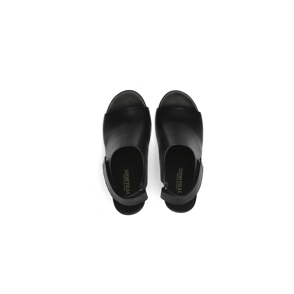 Chic Open Toe Slingback Ankle Boots-3