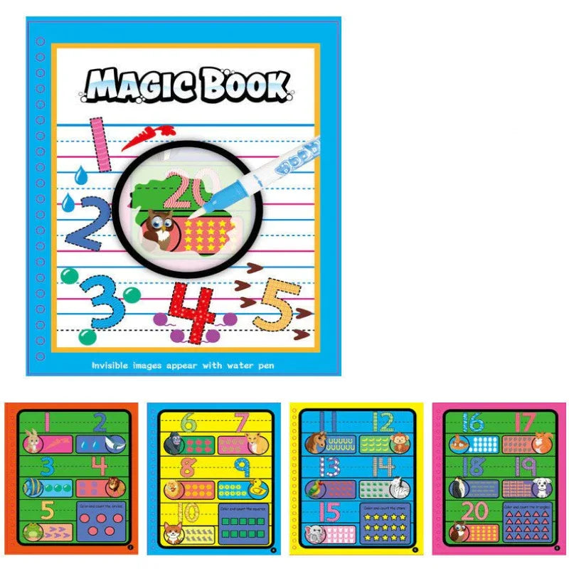 Children's Magic Water Coloring & Painting Books