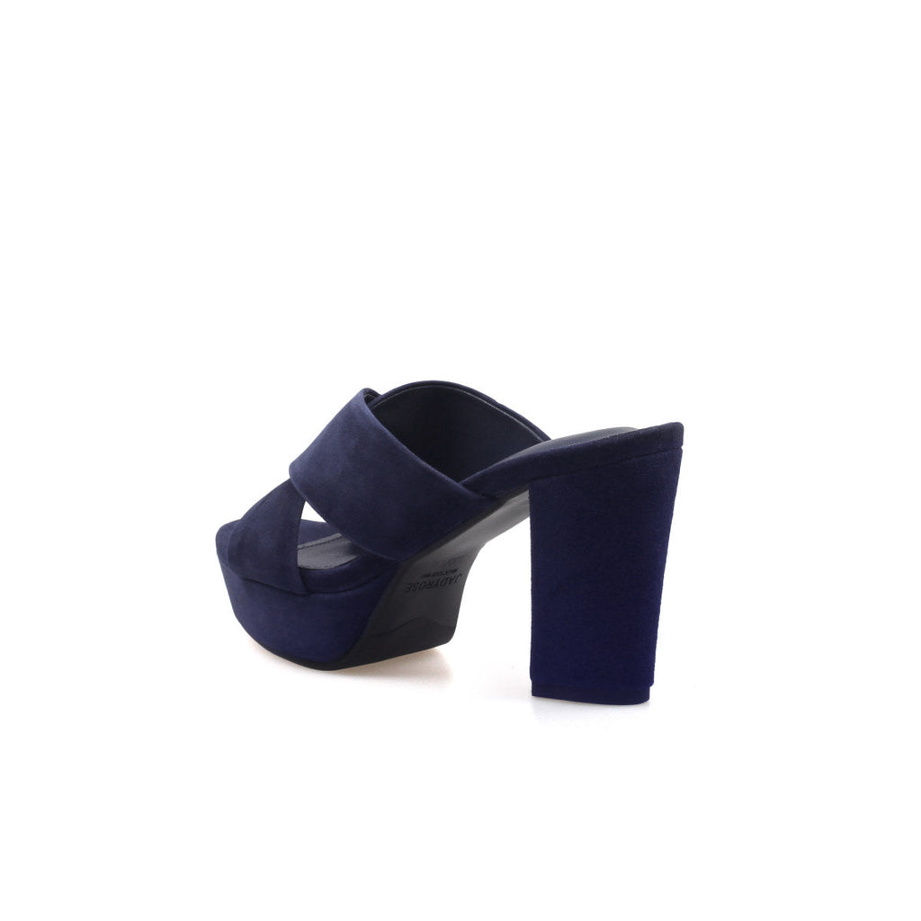 Chunky Criss Cross Platform Mules-2
