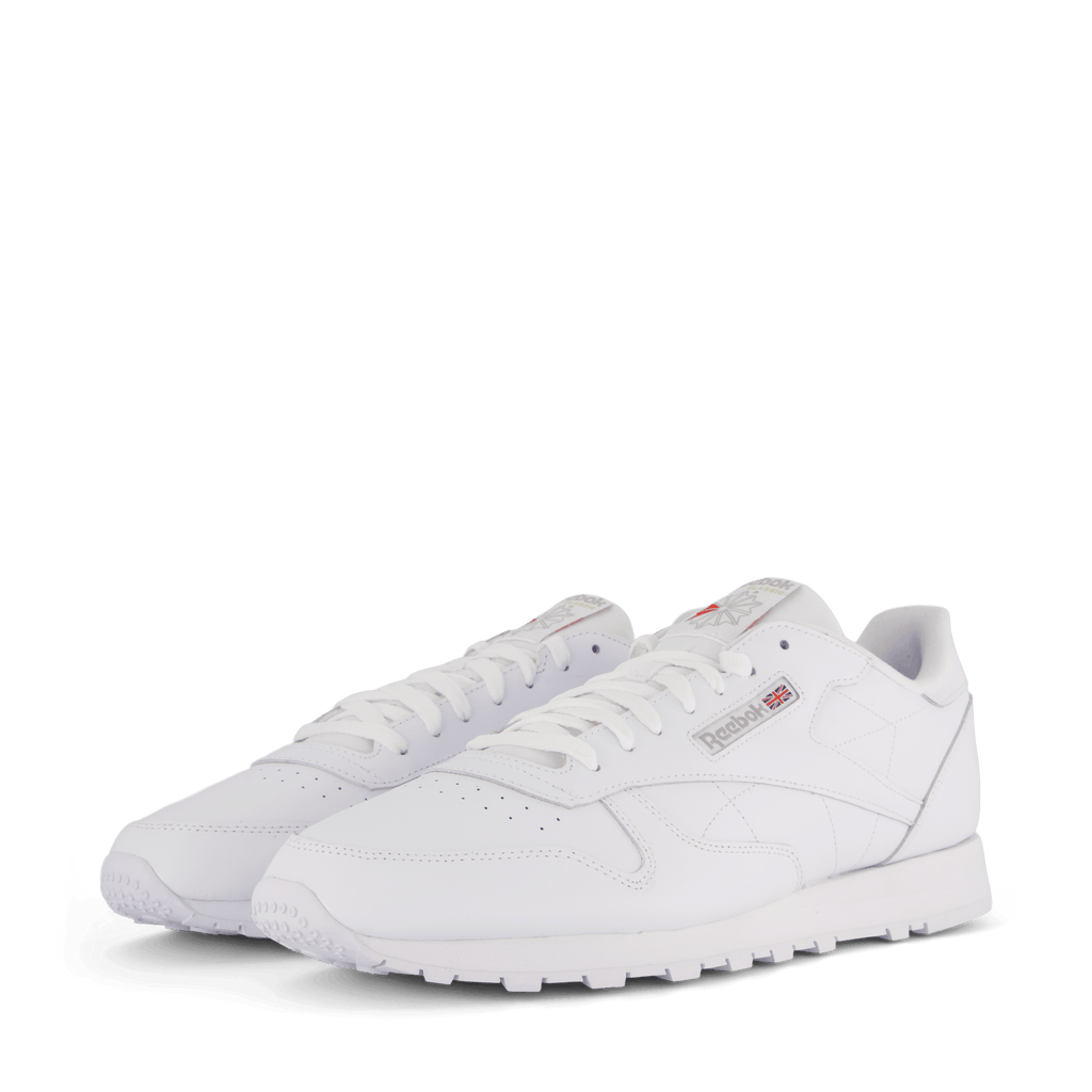 Cl Leather White / White / Light Grey