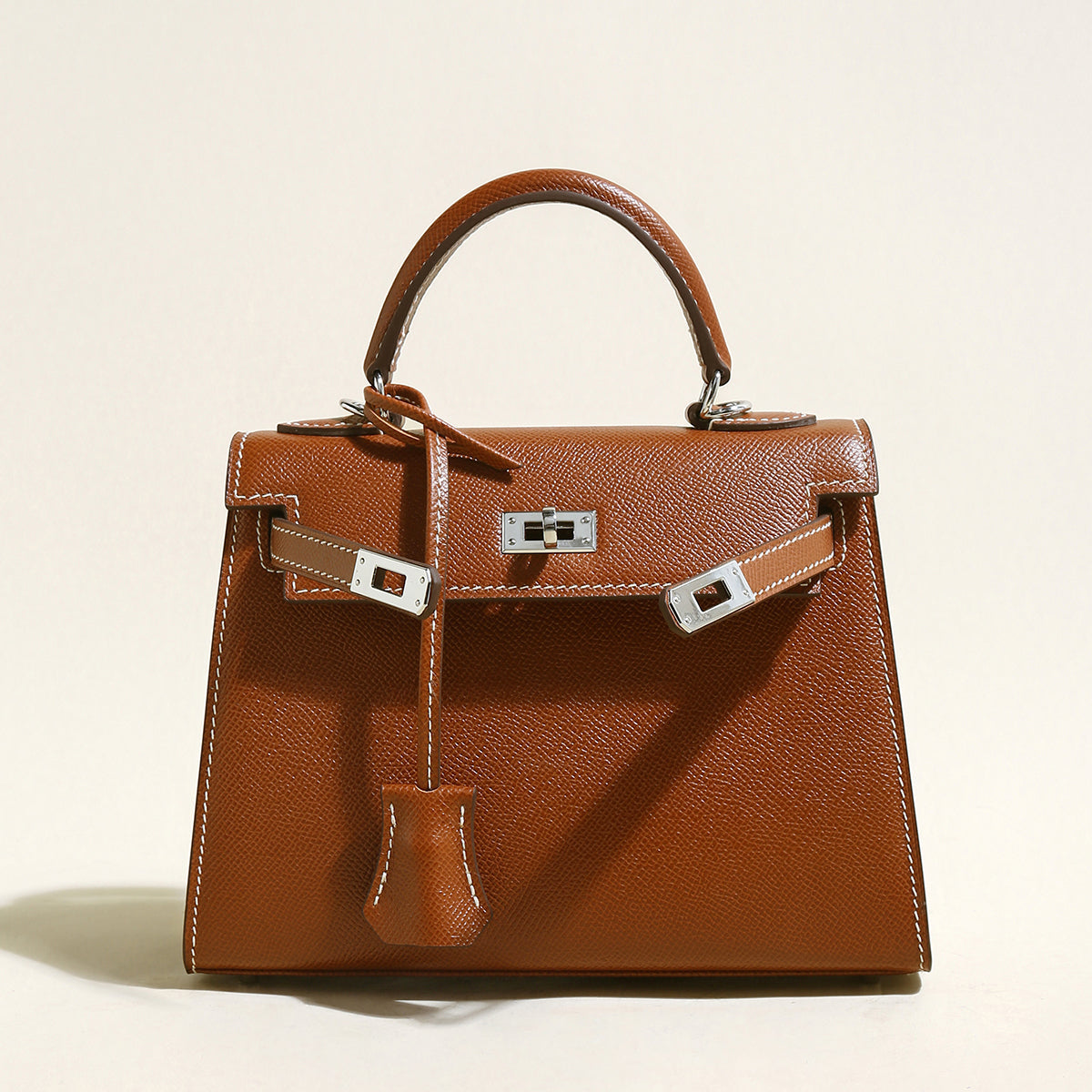 Clifton Leather Top Handle Bag-4