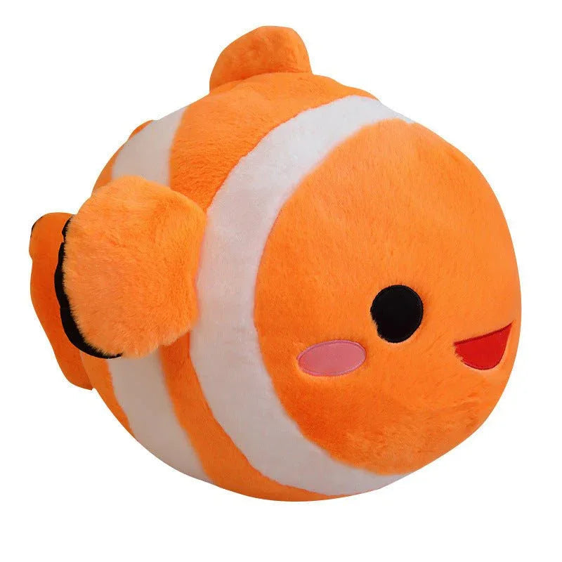 Clownfish Dolls Stuffed Aquatic Animals Plush Toys Pillows