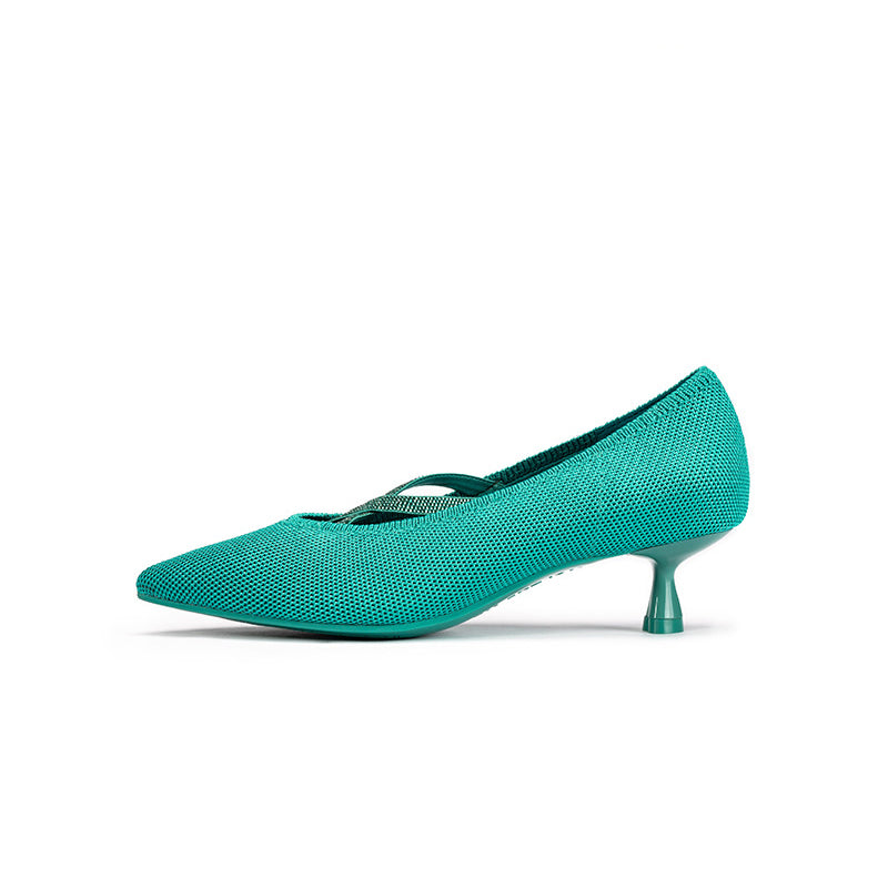 Countess Pointed Toe Kitten Heels-5