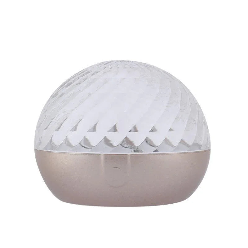Creative Rotating Water Ripple Small Night Bedside Lamp