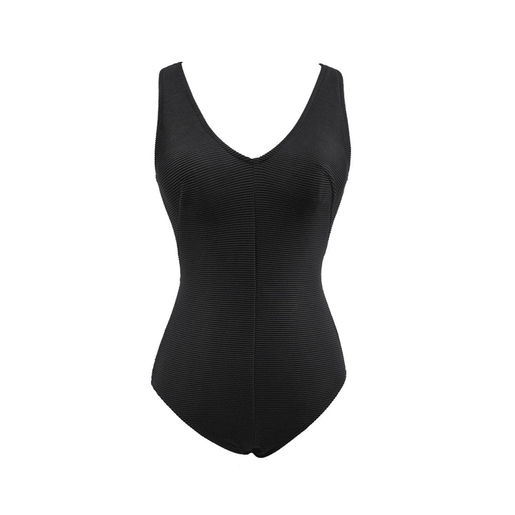 Crossback One Piece Swimsuit