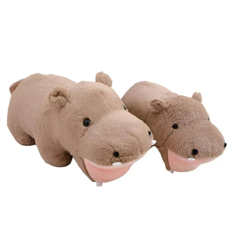 Cute Fat Hippo Stuffed Animal Plush Toy
