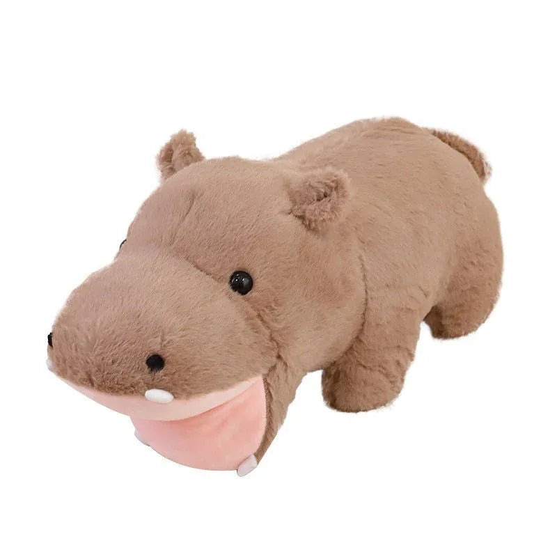 Cute Fat Hippo Stuffed Animal Plush Toy