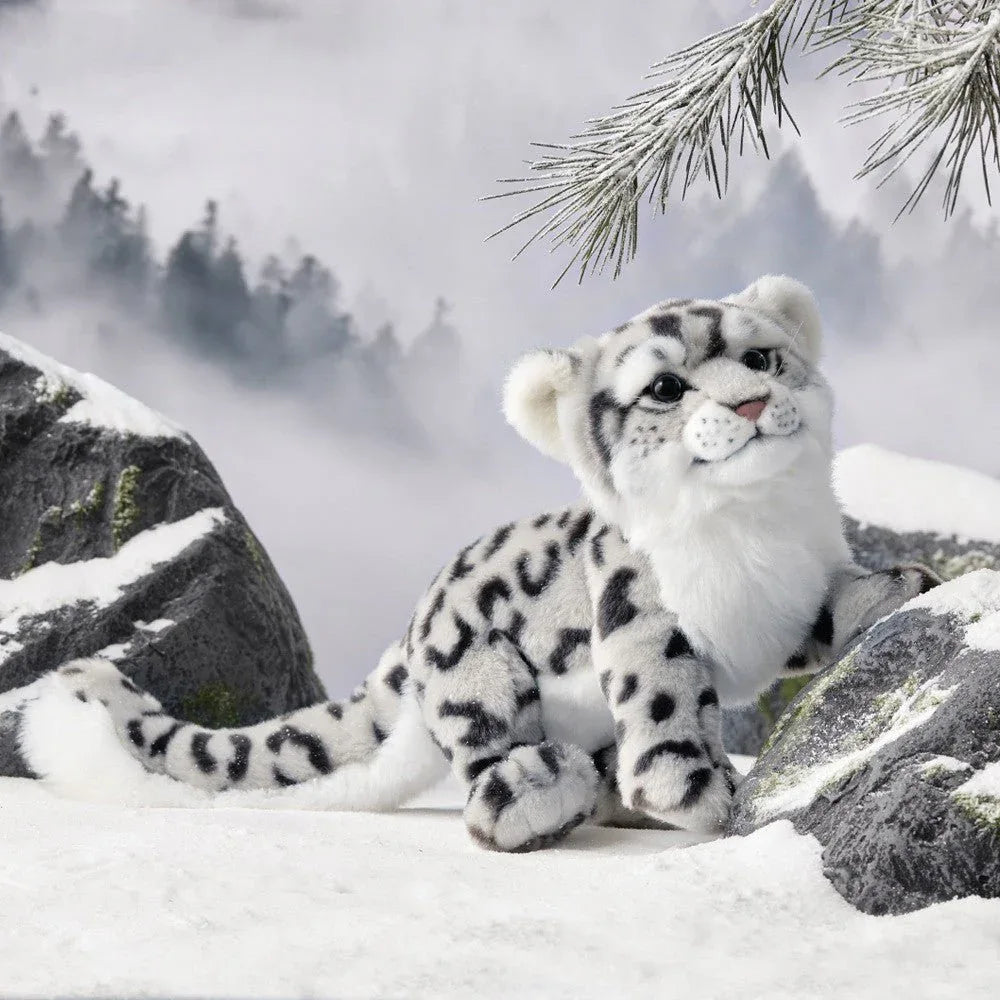 Cute Snow Leopard Stuffed Animal Plush Toy Doll