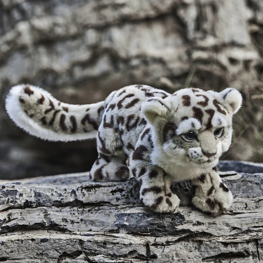 Cute Snow Leopard Stuffed Animal Plush Toy Doll