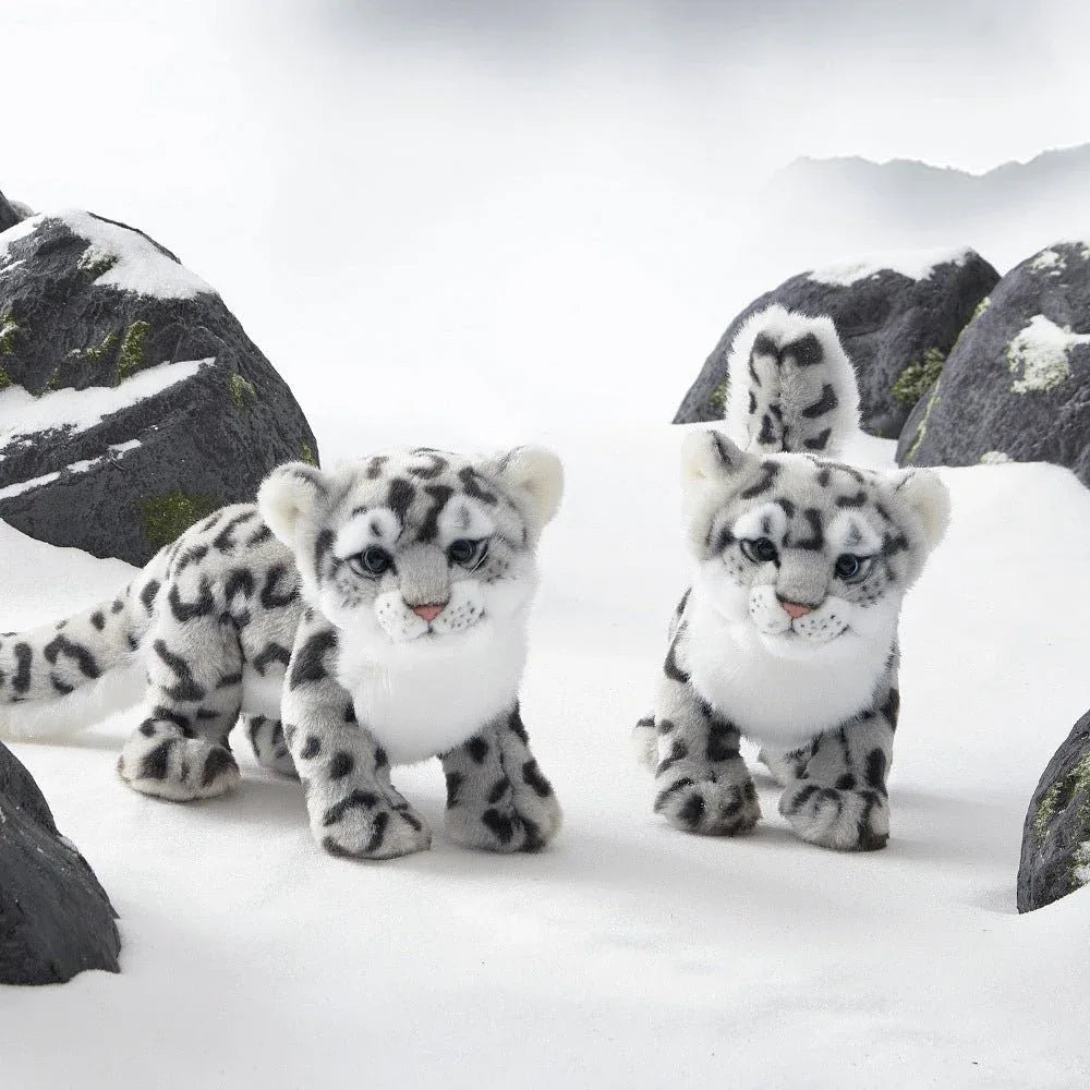 Cute Snow Leopard Stuffed Animal Plush Toy Doll