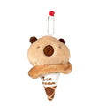 Cute Sweet Capybara Ice Cream Plush Doll Pendant Toy
