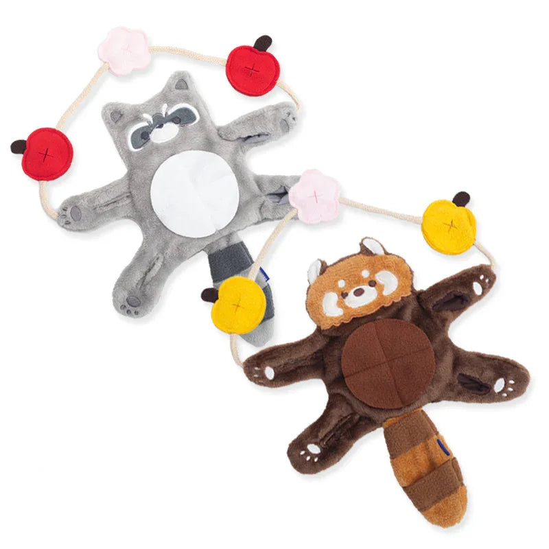 Pet Dog Plush Self Relieving Grinding Teeth Interactive Chew Toy
