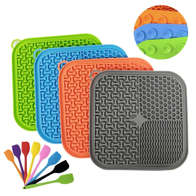 Dog Slow Feeding Silicone Food Mat For Pets