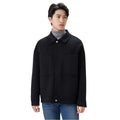 Double-Faced Men's Woolen Loose Fit Cashmere Jacket