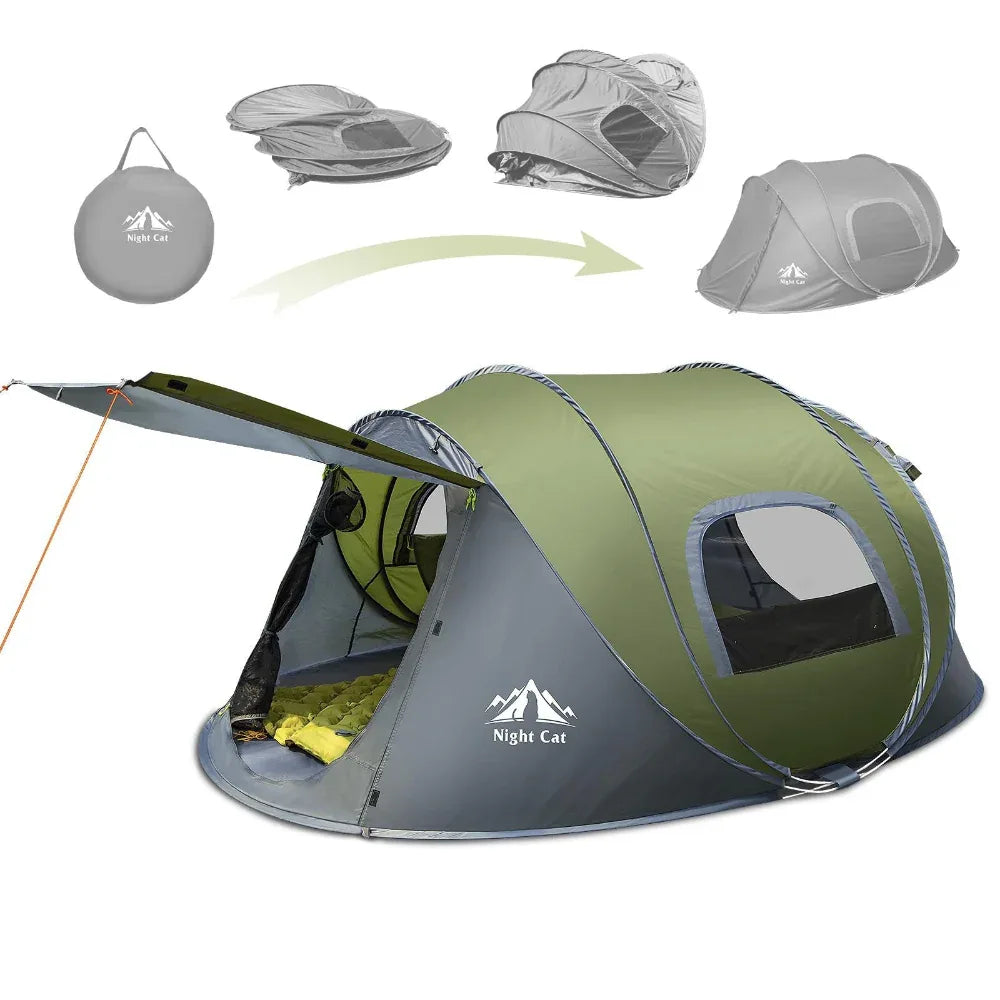 Double Popup Waterproof Camping Tent