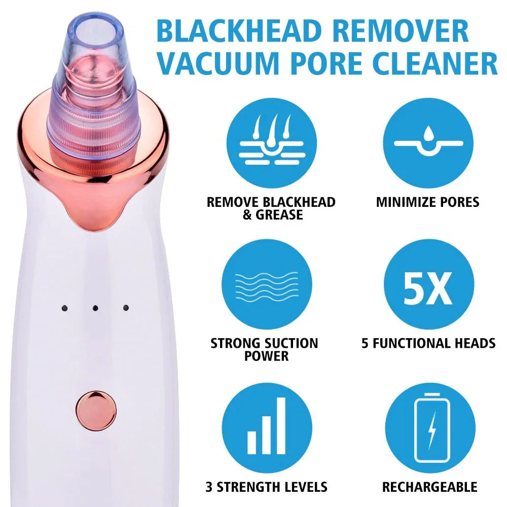 Electric Suction Blackhead Remover Skin Cleaning Device