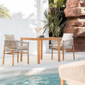Etimoe Square Teak Table-0