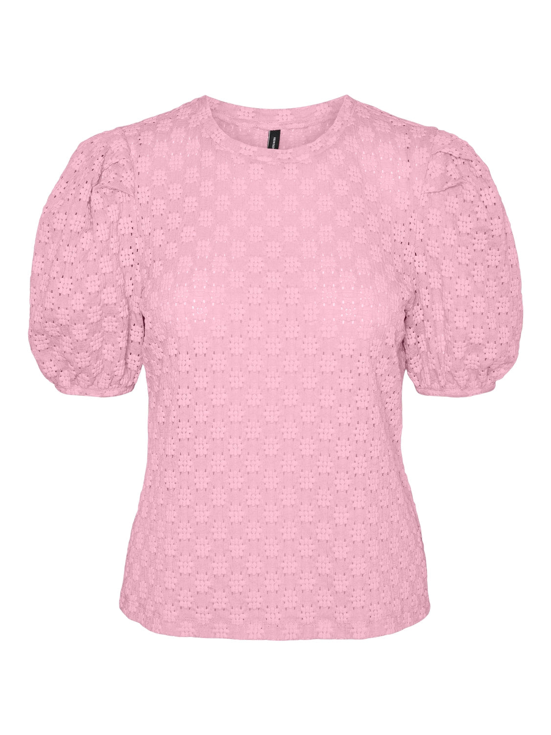 Bluse mit Blumenmuster und Puffärmeln
