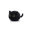 Fluffy Stuffed Animal Black Cat Plush Toy
