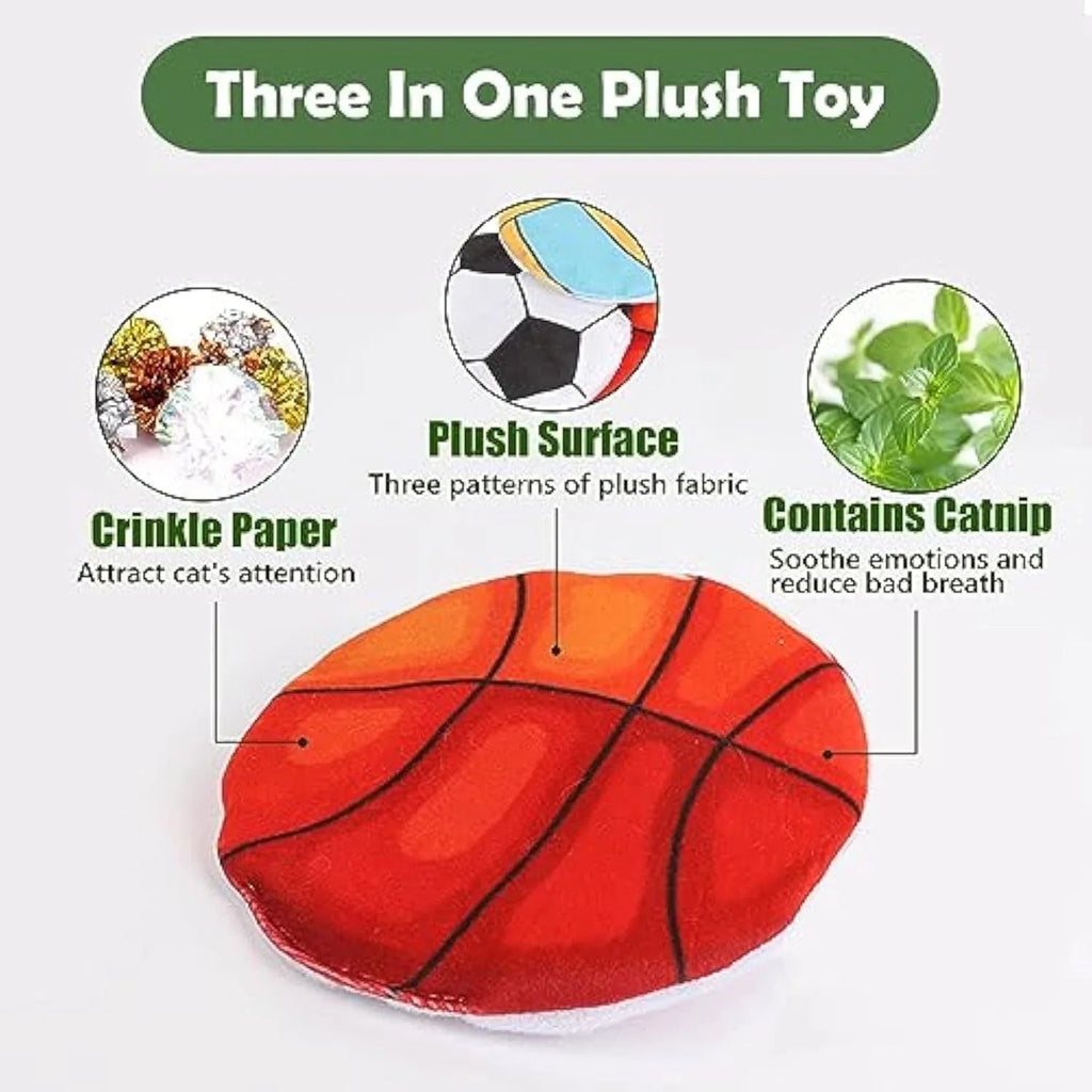 Flying Discs Frisbees Soft Catnip Filled Cat Toys