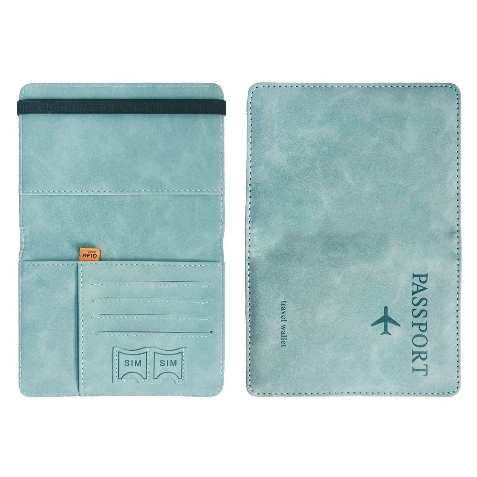 Passfodral med RFID-skydd – stilrent resefodral för pass och kort