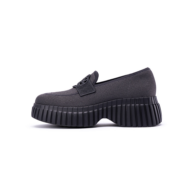 Gentleman Slip On Soft Sole Platform Loafers-6