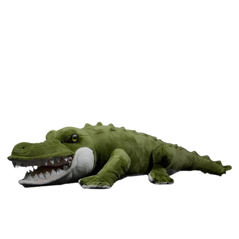 Green Stuffed Crocodile Animal Plush Toy