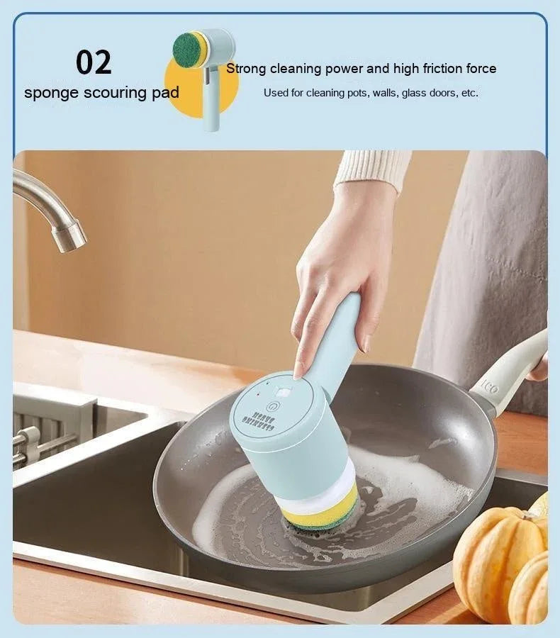 Handheld Multifunctional Electric Cleaning Brush