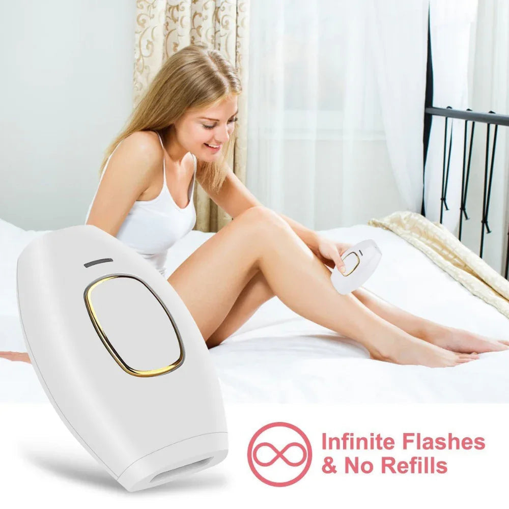 Handheld Versatile IPL Hair Removal Device For Home Use With Infinite Flashes