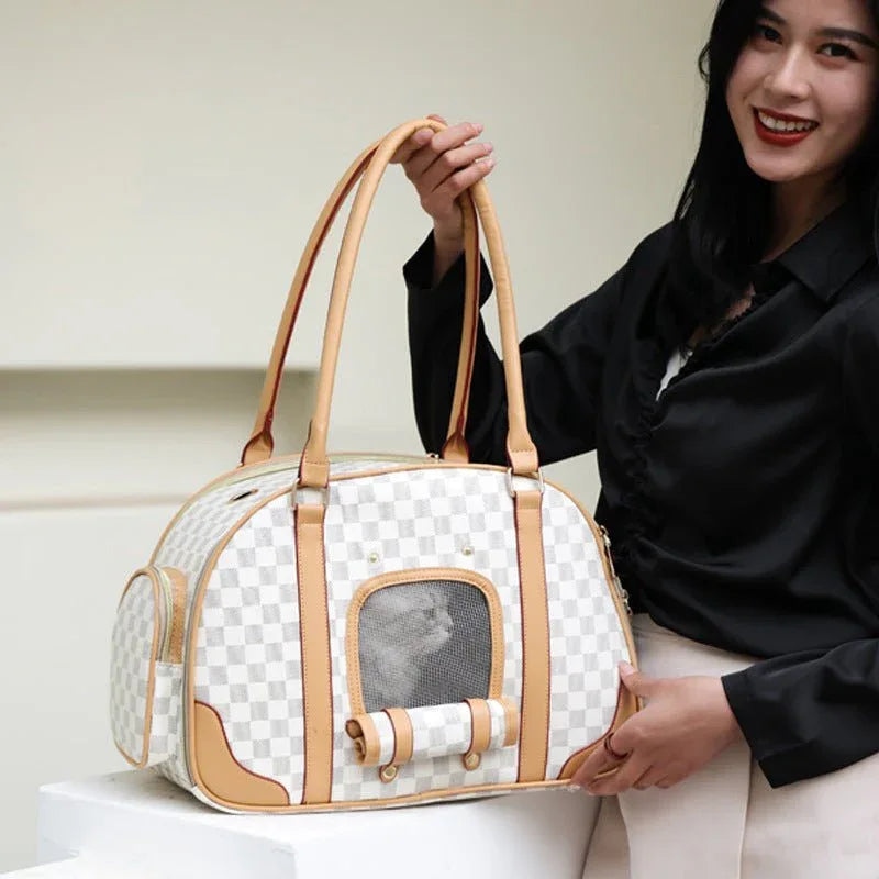 High End Capacity Pet Dog Cat Breathable Handbag