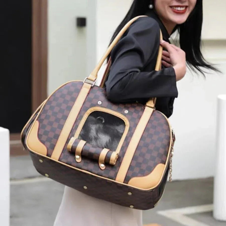 High End Capacity Pet Dog Cat Breathable Handbag
