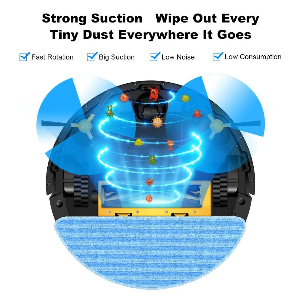 Home Sweeping Self Navigation Robot Vacuum Cleaner