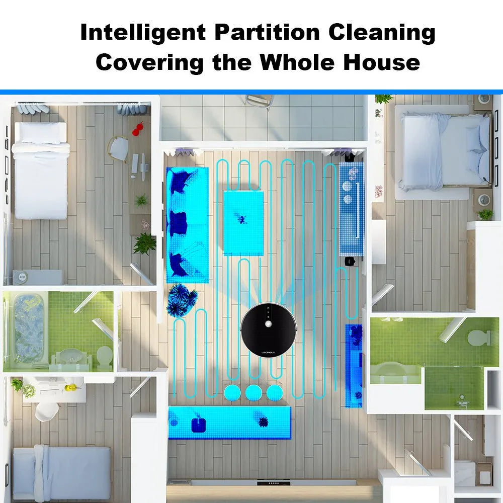 Home Sweeping Self Navigation Robot Vacuum Cleaner