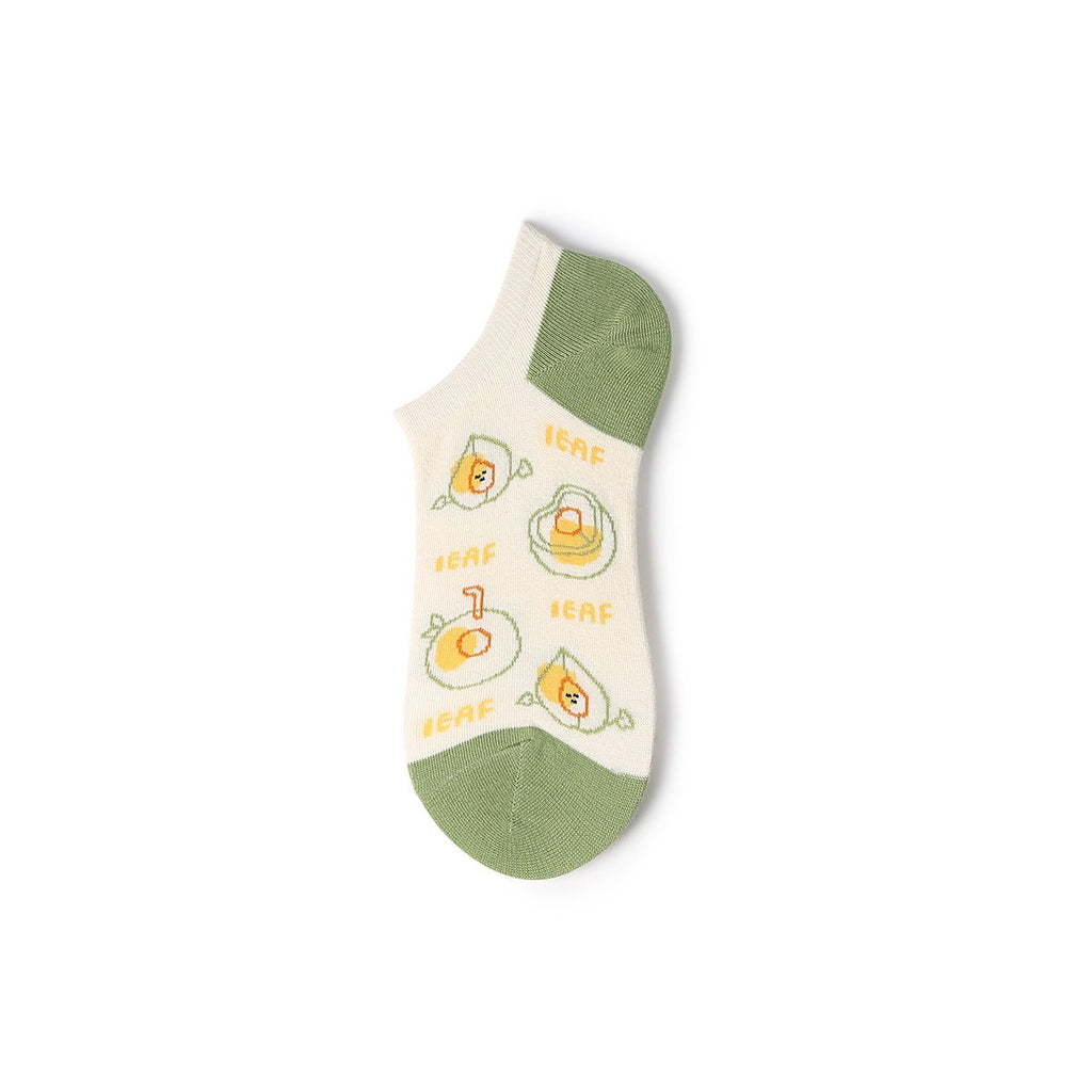 IEAF BiBi Summer Women 5pcs Ankle Socks Set-2