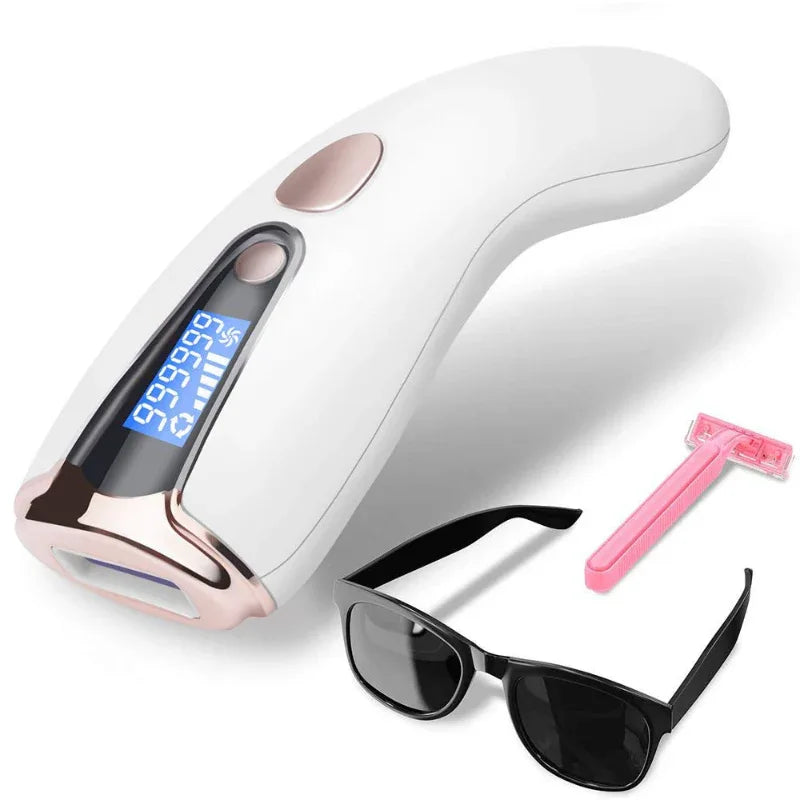 IPL Laser Hair Removal Device With 999 999 Flashes For Skin Rejuvenation & Hair Removal
