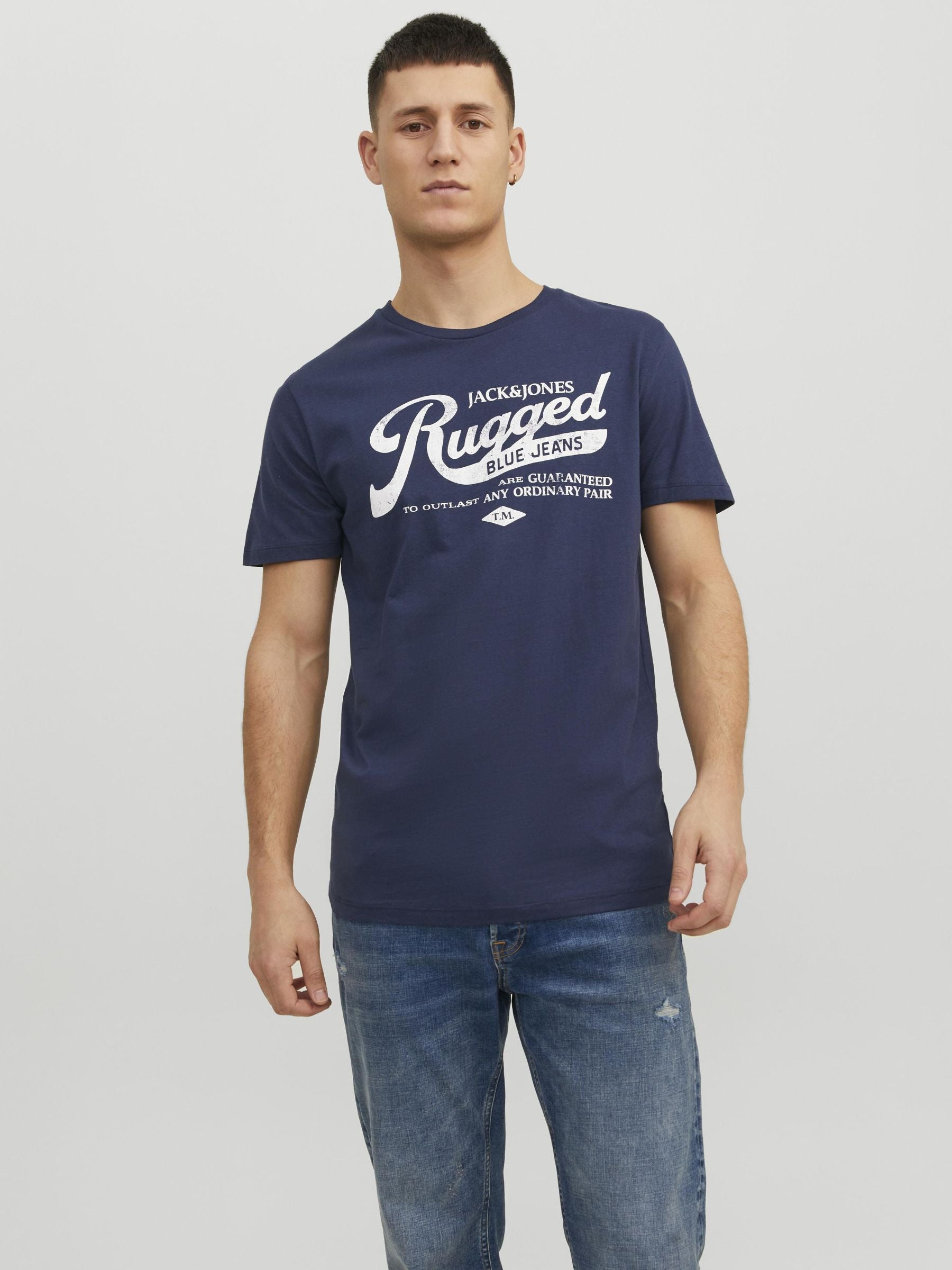 JEANS TEE SS O-NECK