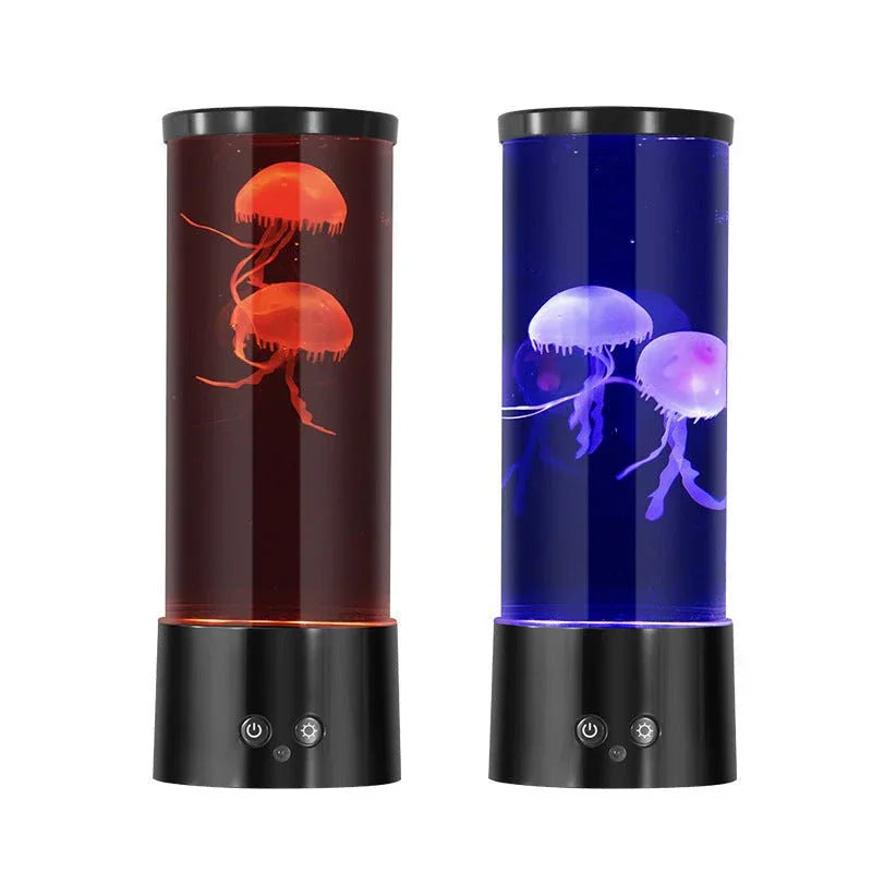 Jellyfish LED Color Changing Table Lamp