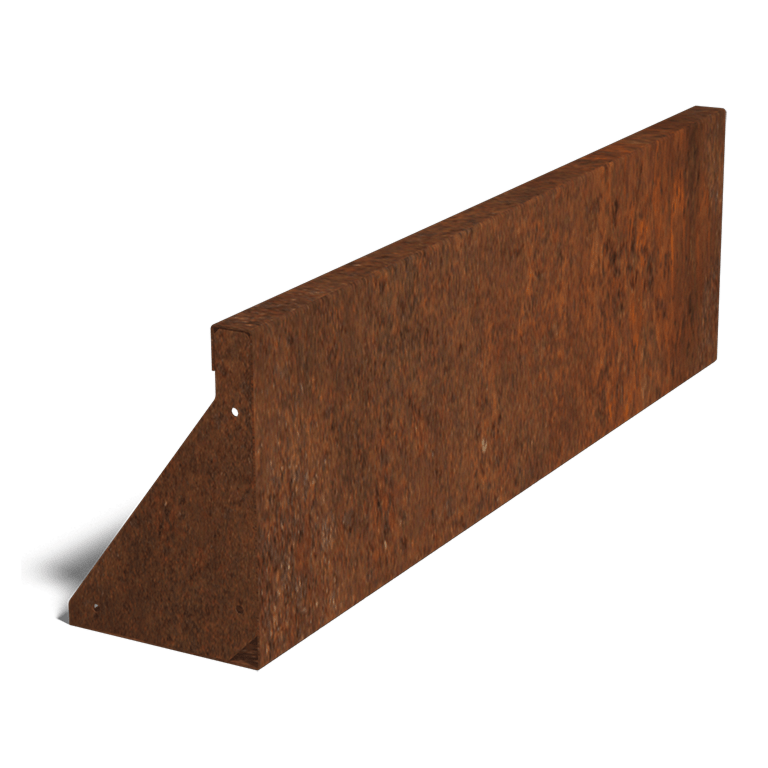 Stödmur Cortenstål (120x50cm)