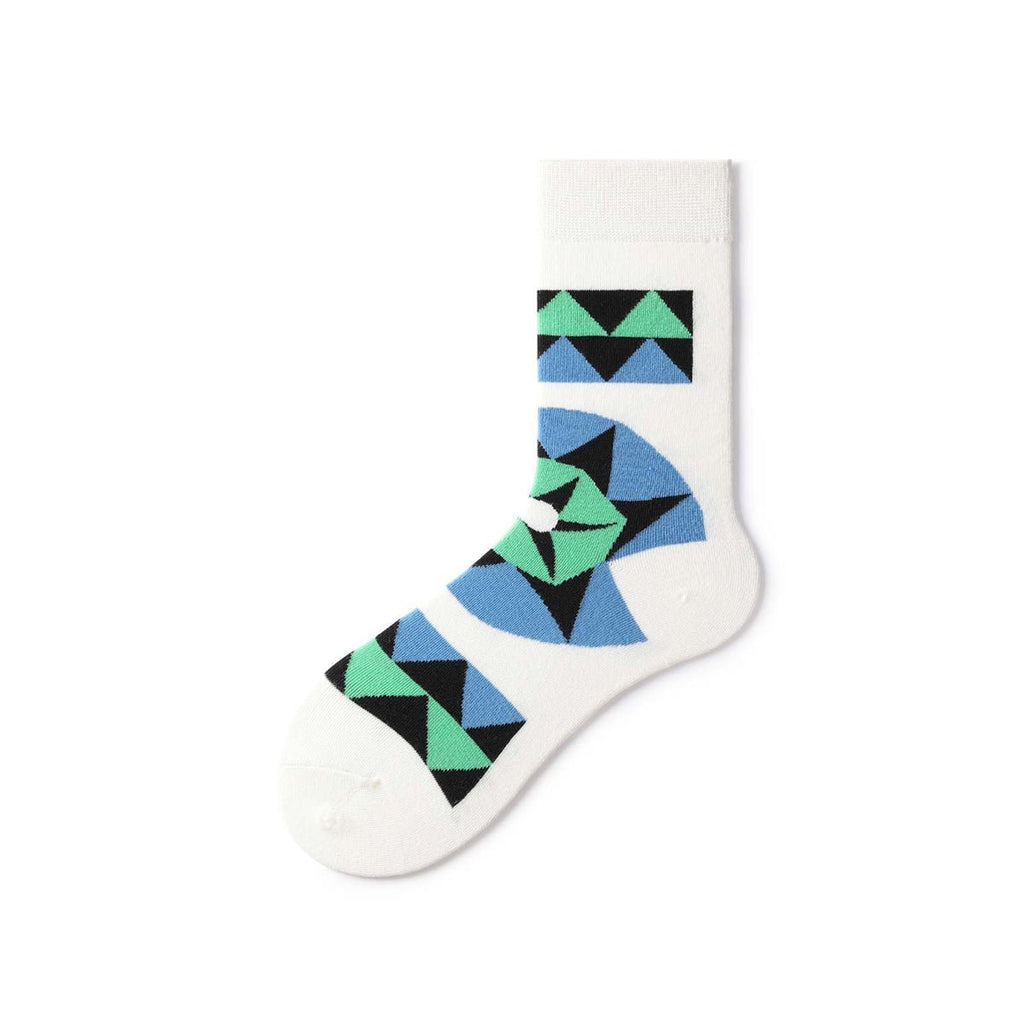 Kinds All-season Women 5pcs Crew Socks Set-3