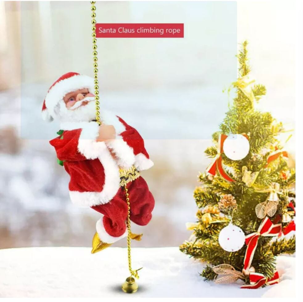 Klättrande tomte