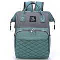 Large Capacity USB Rechargeable Oxford Cloth Diaper Bag