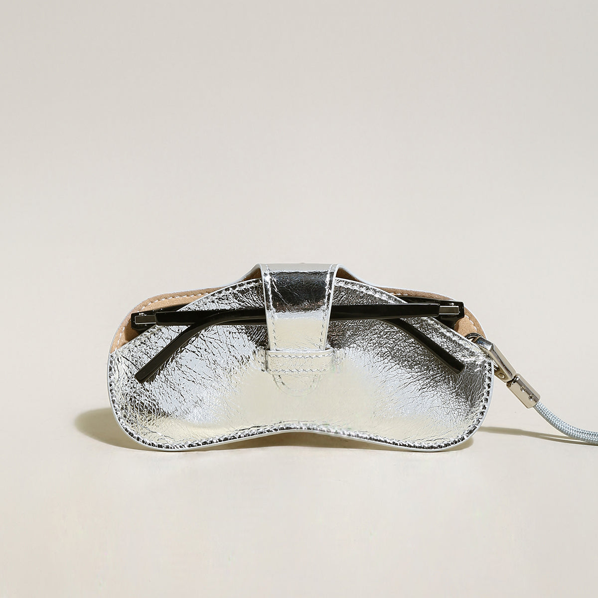 Leather Crafted Sunglasses Wrist Pouch-6