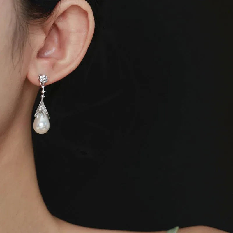 Light Luxury High-Grade Pearl Earrings