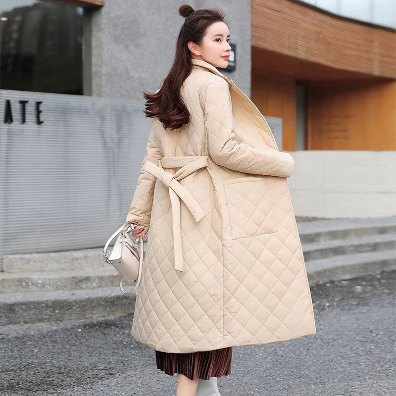 Lightweight Cotton-Padded Women's Coat Jacket