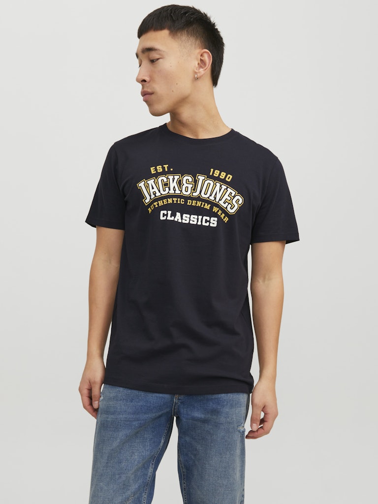 LOGO TEE SS O-NECK 2 COL