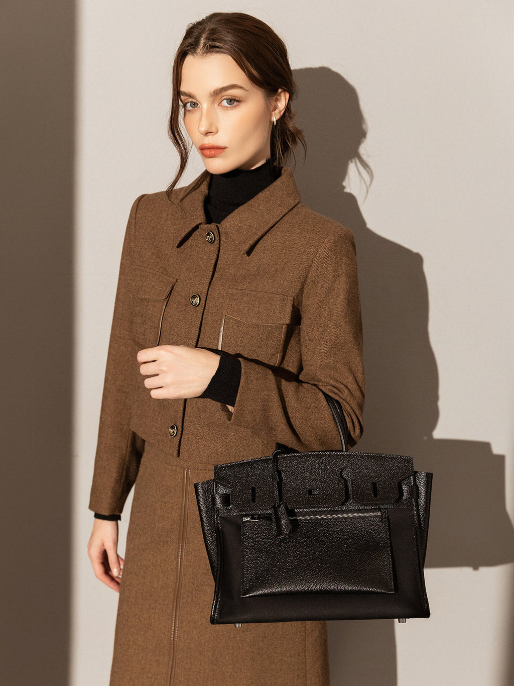 Lyon Leather Tote Bag-2