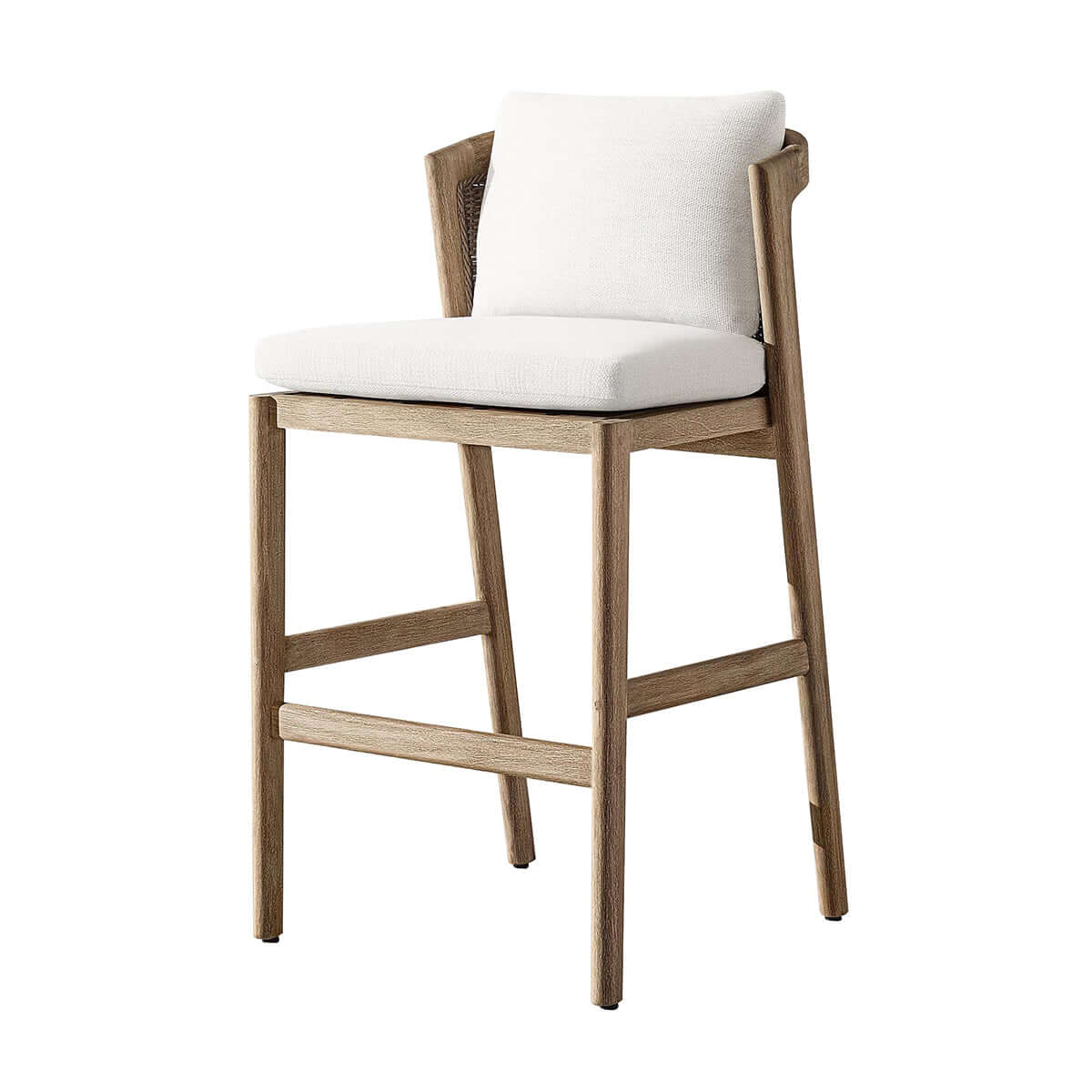 Malta Teak Bar Chair