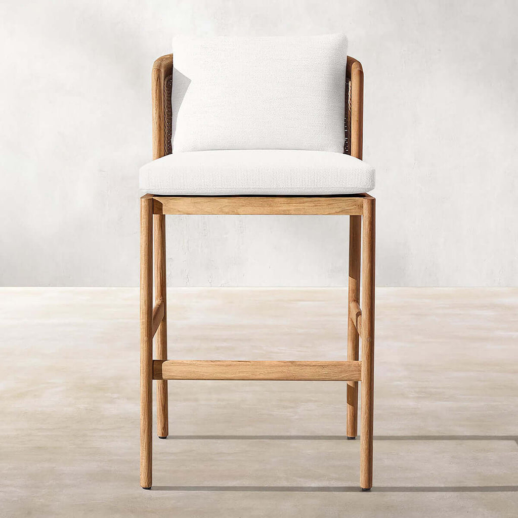 Malta Teak Bar Chair