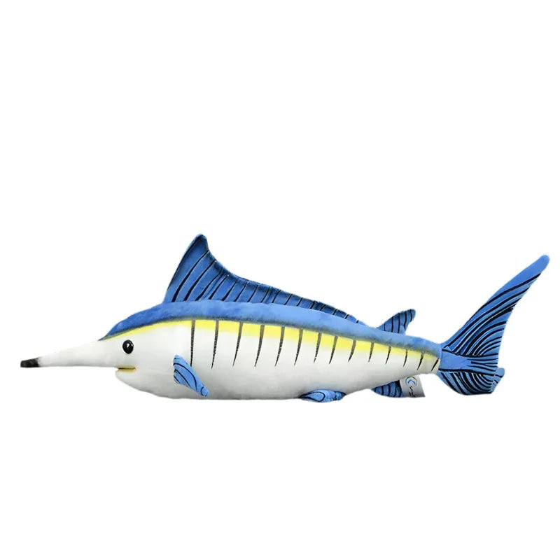 Marine Aquatic Stuffed Animals Marlin & Swordfish Plush Toys